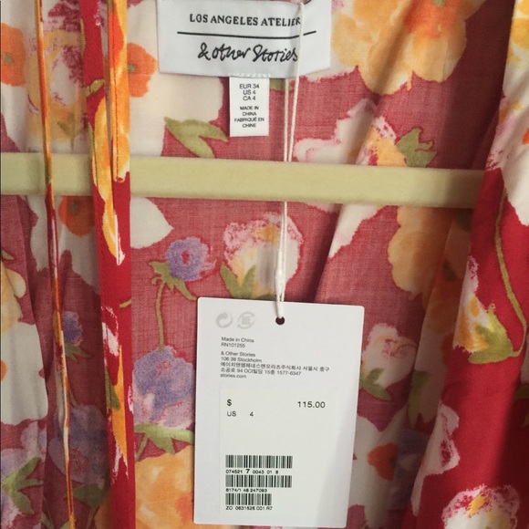 & Other Stories Lapel Dress - Picture 4 of 10